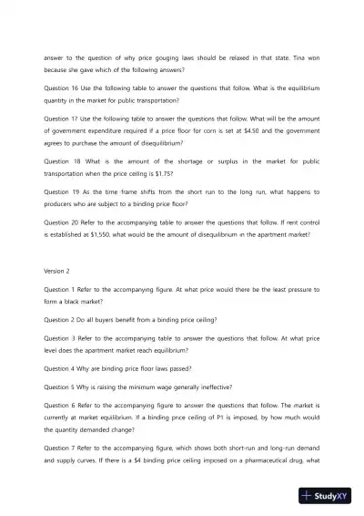 Liberty University ECON 213 Quiz 4 Complete Solutions Correct Answers Key - Page 3 preview image