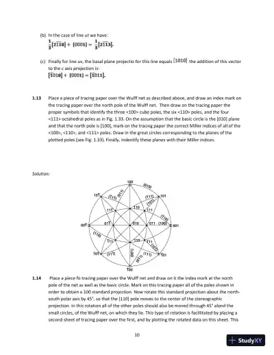 Solution Manual for Physical Metallurgy Principles, 4th Edition - Page 13 preview image