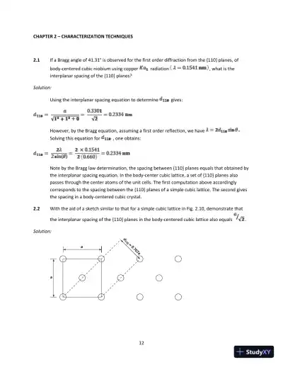 Solution Manual for Physical Metallurgy Principles, 4th Edition - Page 15 preview image