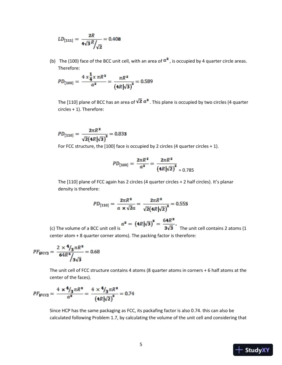 Solution Manual for Physical Metallurgy Principles, 4th Edition, page 8