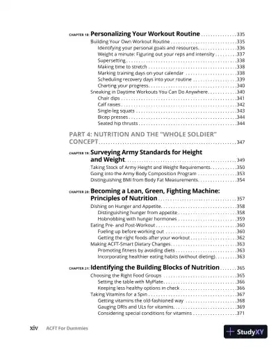 ACFT For Dummies (2020) - Page 17 preview image