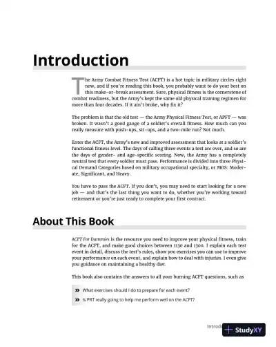 ACFT For Dummies (2020) - Page 22 preview image