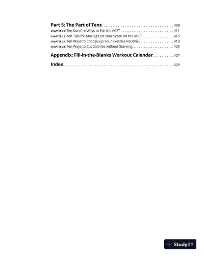 ACFT For Dummies (2020) - Page 7 preview image