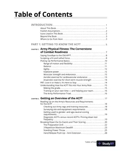 ACFT For Dummies (2020) - Page 8 preview image