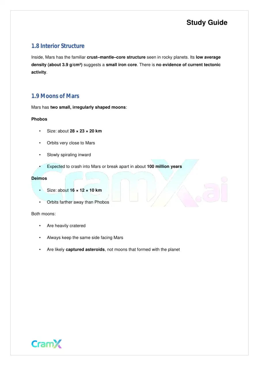 Astronomy - Other Planets of the Solar System, page 5