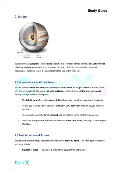 Astronomy - Other Planets of the Solar System - Page 6 preview image