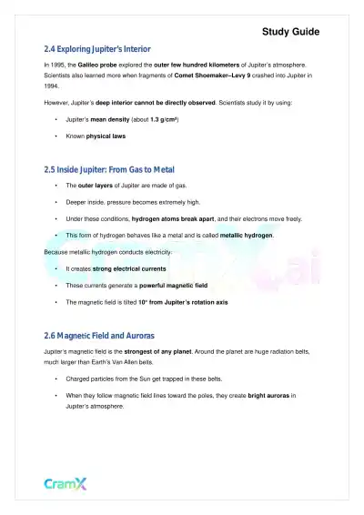 Astronomy - Other Planets of the Solar System - Page 8 preview image