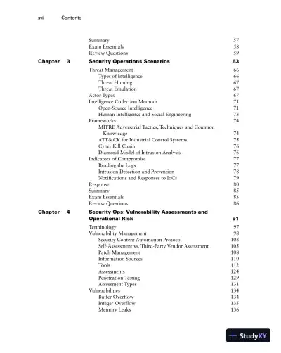 CASP+ CompTIA Advanced Security Practitioner Study Guide: Exam CAS-004 (2022) - Page 19 preview image