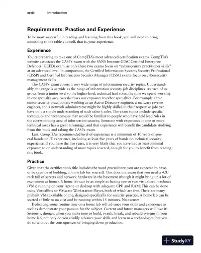 CASP+ CompTIA Advanced Security Practitioner Study Guide: Exam CAS-004 (2022) - Page 31 preview image