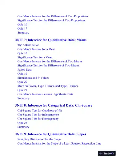 AP Statistics Premium, 2025: Prep Book with 9 Practice Tests + Comprehensive Review (2025) - Page 13 preview image