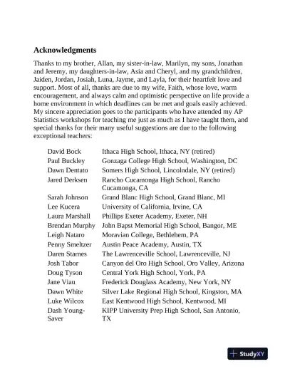 AP Statistics Premium, 2025: Prep Book with 9 Practice Tests + Comprehensive Review (2025) - Page 6 preview image