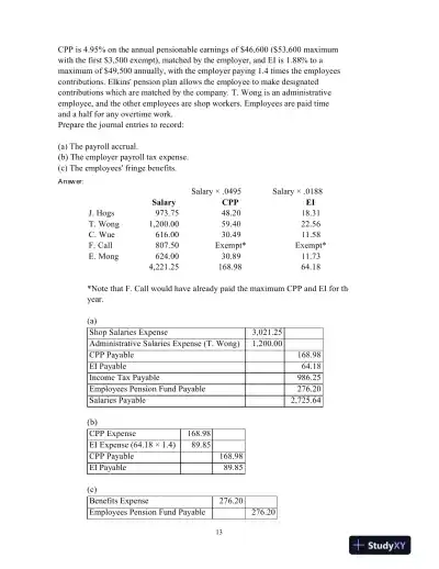 Fundamental Accounting Principles, Vol 1, 15th Edition Test Bank - Page 14 preview image