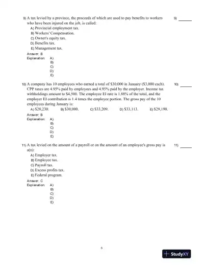 Fundamental Accounting Principles, Vol 1, 15th Edition Test Bank - Page 7 preview image