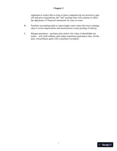 Class Notes For Advanced Accounting, 4th Edition - Page 18 preview image