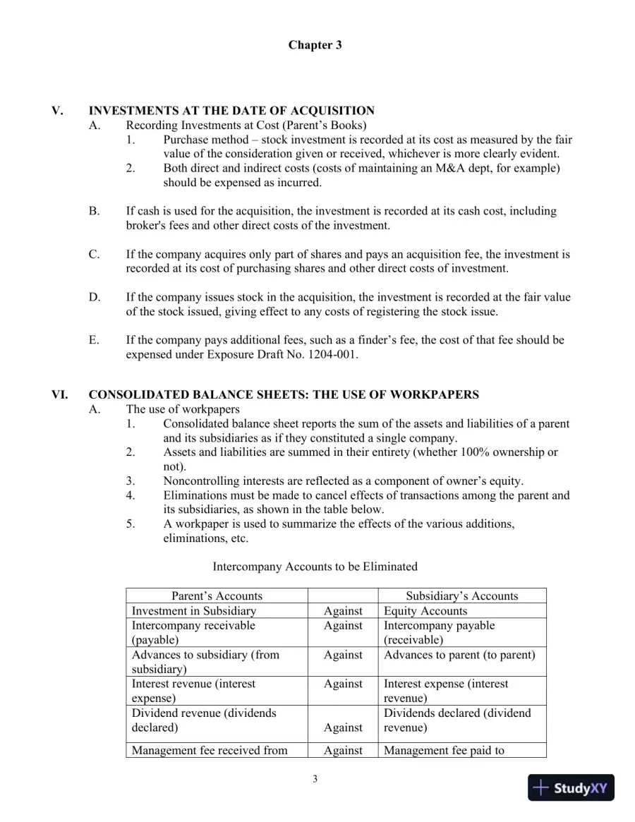 Class Notes For Advanced Accounting, 4th Edition, page 21