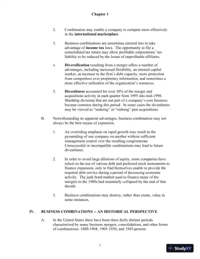 Class Notes For Advanced Accounting, 4th Edition - Page 4 preview image