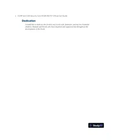 CCNP and CCIE Security Core SCOR 350-701 Official Cert Guide (2023) - Page 12 preview image