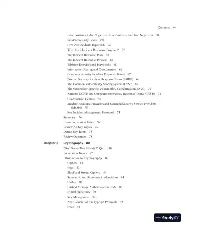 CCNP and CCIE Security Core SCOR 350-701 Official Cert Guide (2023) - Page 17 preview image