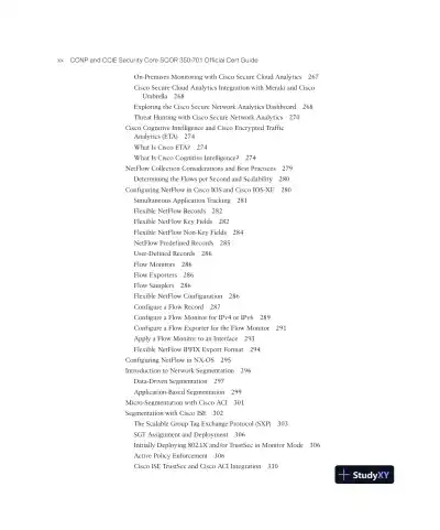 CCNP and CCIE Security Core SCOR 350-701 Official Cert Guide (2023) - Page 22 preview image