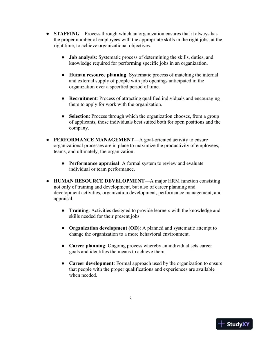 Human Resource Management, 15th Edition Solution Manual, page 13