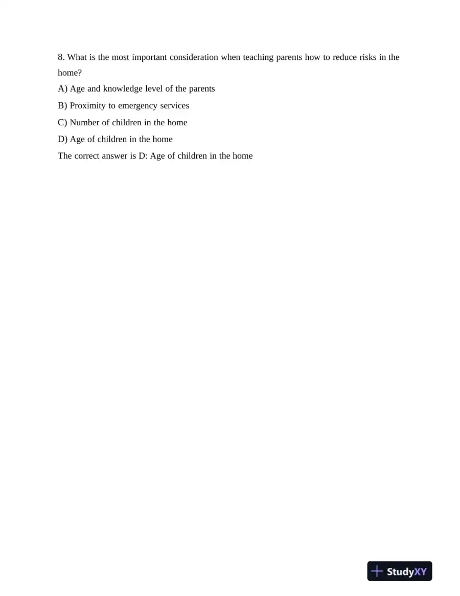 HESI Health Assessment Exit Exam Version 4 With Answers (160 Solved Questions), page 5