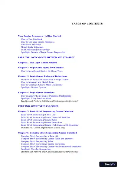 LSAT Logic Games Prep 2022: Real Preptest Questions + Proven Strategies + Online (2021) - Page 5 preview image