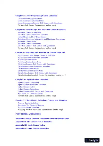 LSAT Logic Games Prep 2022: Real Preptest Questions + Proven Strategies + Online (2021) - Page 6 preview image