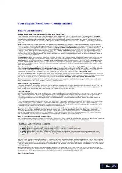 LSAT Logic Games Prep 2022: Real Preptest Questions + Proven Strategies + Online (2021) - Page 8 preview image