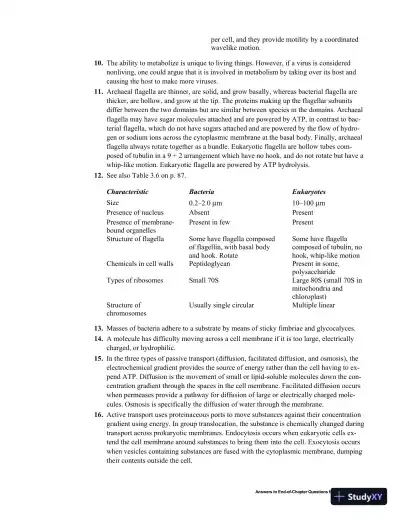 Solution Manual for Microbiology with Diseases by Body System, 4th Edition - Page 10 preview image