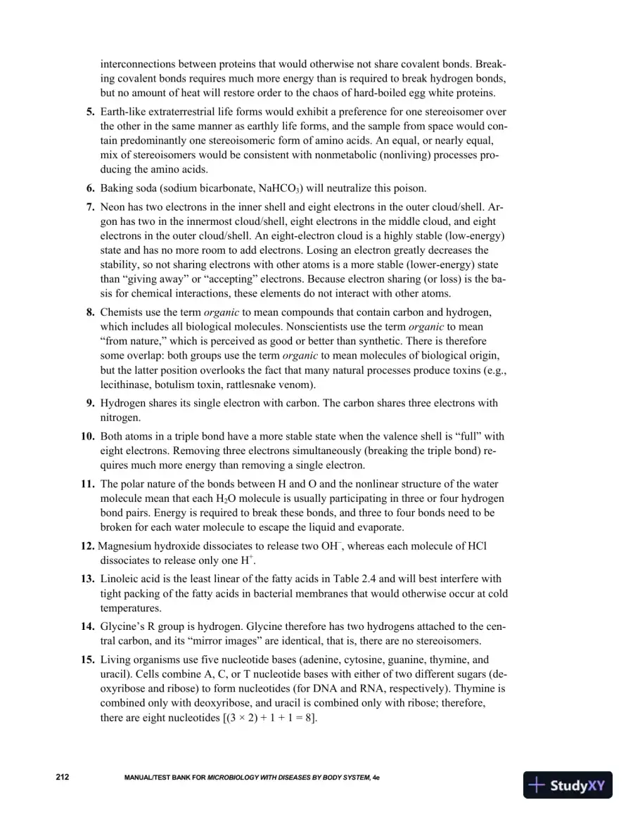 Solution Manual for Microbiology with Diseases by Body System, 4th Edition, page 7