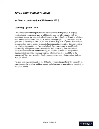 Operations and Supply Chain Management for MBAs, 6th Edition Solution Manual - Page 7 preview image