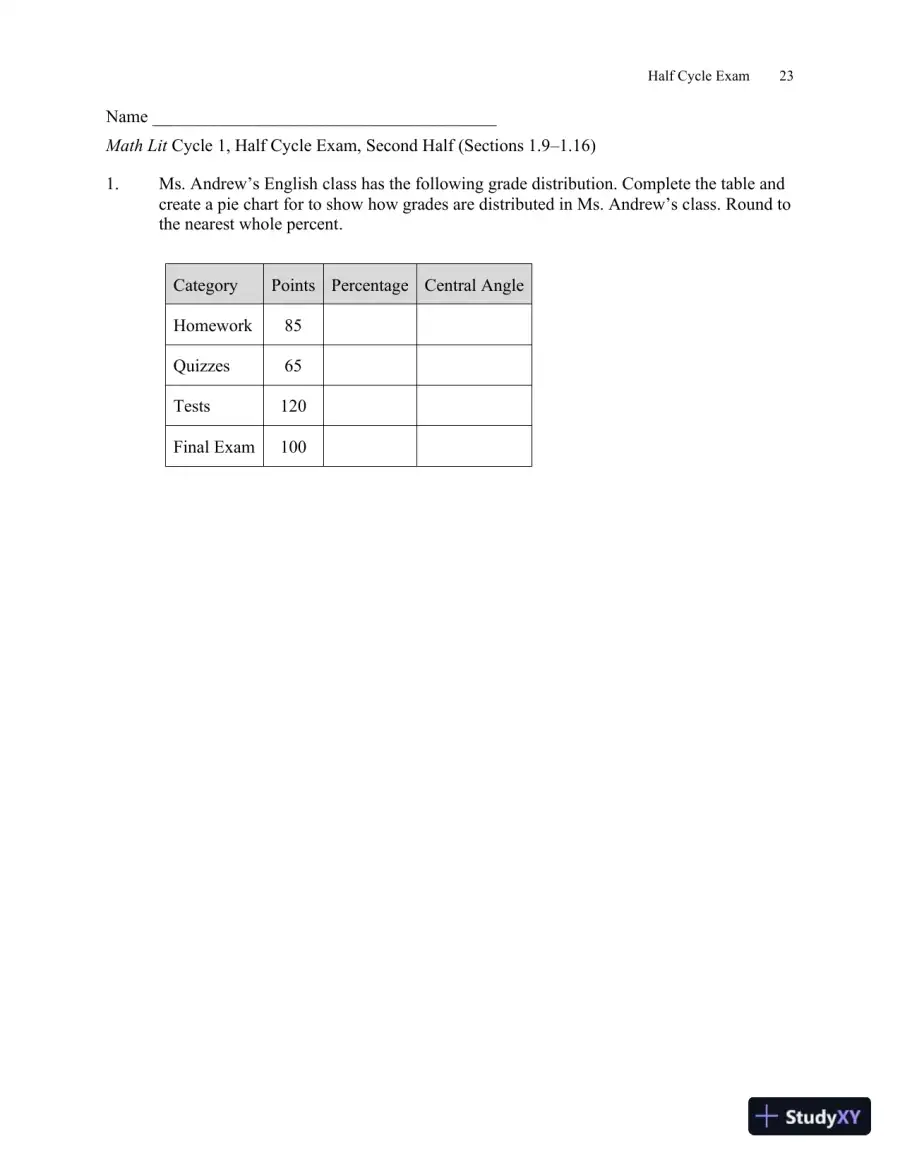 Solution Manual for Math Lit, 2nd Edition, page 27