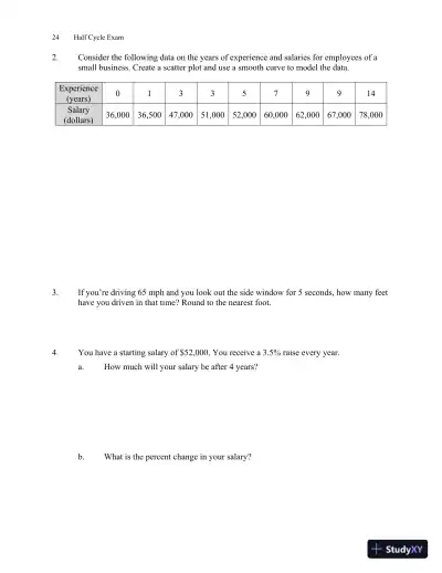 Solution Manual for Math Lit, 2nd Edition - Page 28 preview image