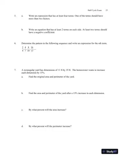 Solution Manual for Math Lit, 2nd Edition - Page 29 preview image