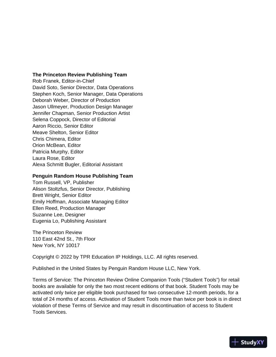 Princeton Review AP Biology Prep, 2023: 3 Practice Tests + Complete Content Review (2022), page 4