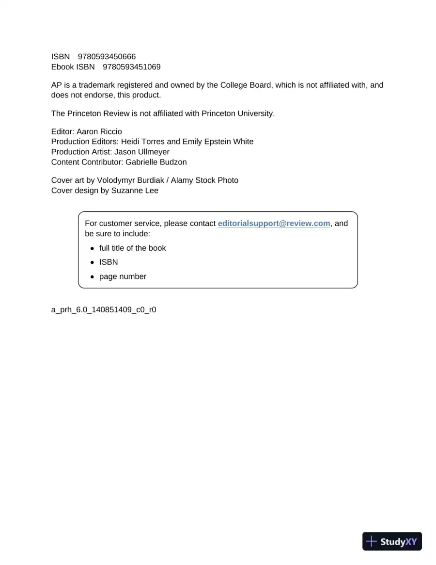 Princeton Review AP Biology Prep, 2023: 3 Practice Tests + Complete Content Review (2022), page 5