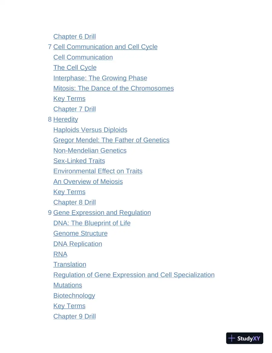 Princeton Review AP Biology Prep, 2023: 3 Practice Tests + Complete Content Review (2022), page 9