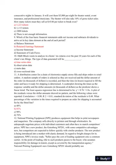 BUS 475 Capstone Final Examination Part 2 - Page 3 preview image