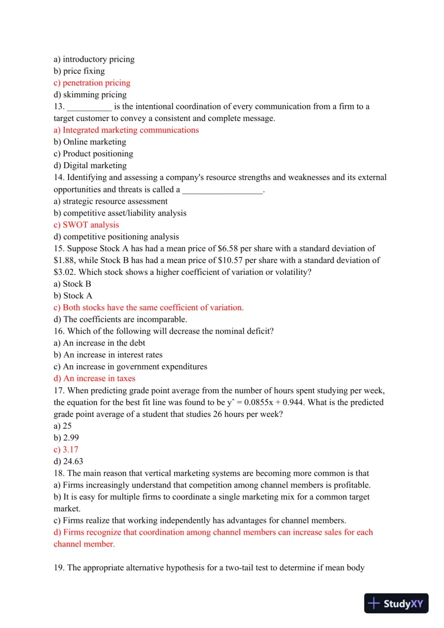 BUS 475 Capstone Final Examination Part 2, page 4