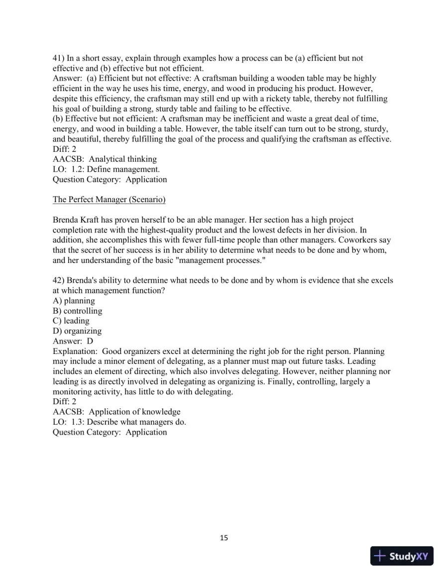Test Bank for Fundamentals Of Management, 11rth Edition, page 16