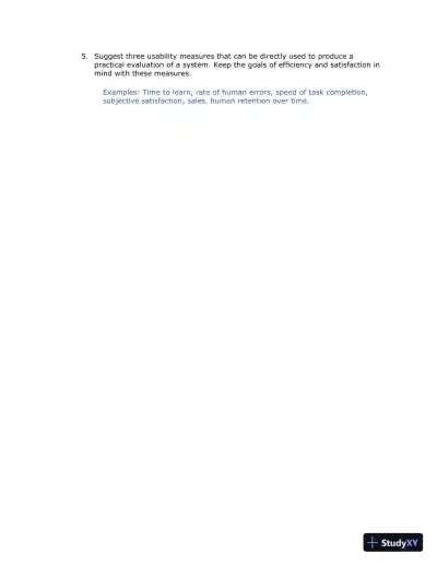 Solution Manual for Designing the User Interface: Strategies for Effective Human-Computer Interaction, 6th Edition - Page 3 preview image