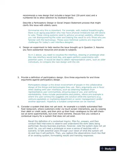 Solution Manual for Designing the User Interface: Strategies for Effective Human-Computer Interaction, 6th Edition - Page 9 preview image