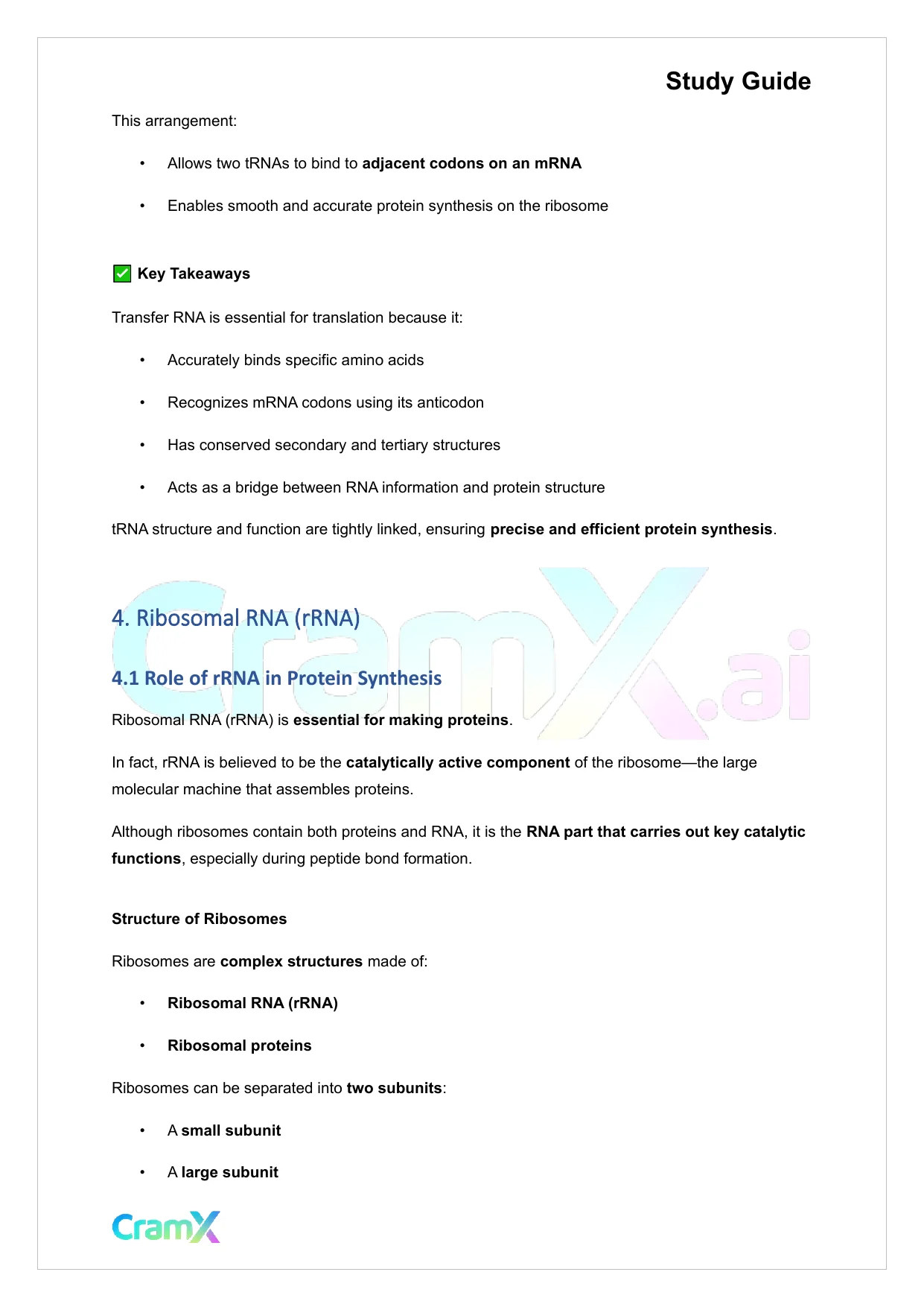Biochemistry-II - RNA and Transcription - Page 9 preview image