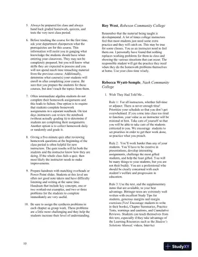 Solution Manual for Intermediate Algebra with Integrated Review, 13th Edition - Page 12 preview image