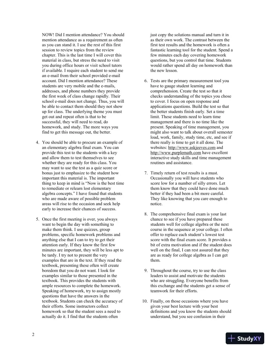 Solution Manual for Intermediate Algebra with Integrated Review, 13th Edition, page 4