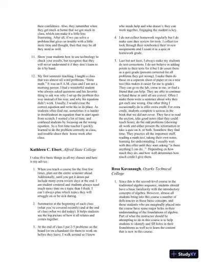 Solution Manual for Intermediate Algebra with Integrated Review, 13th Edition - Page 7 preview image