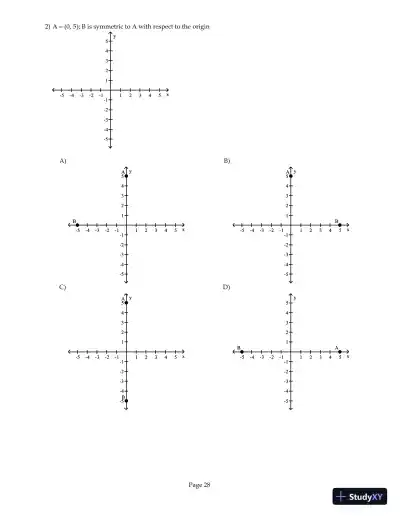 Test Bank for Precalculus Enhanced with Graphing Utilities, 6th Edition - Page 29 preview image