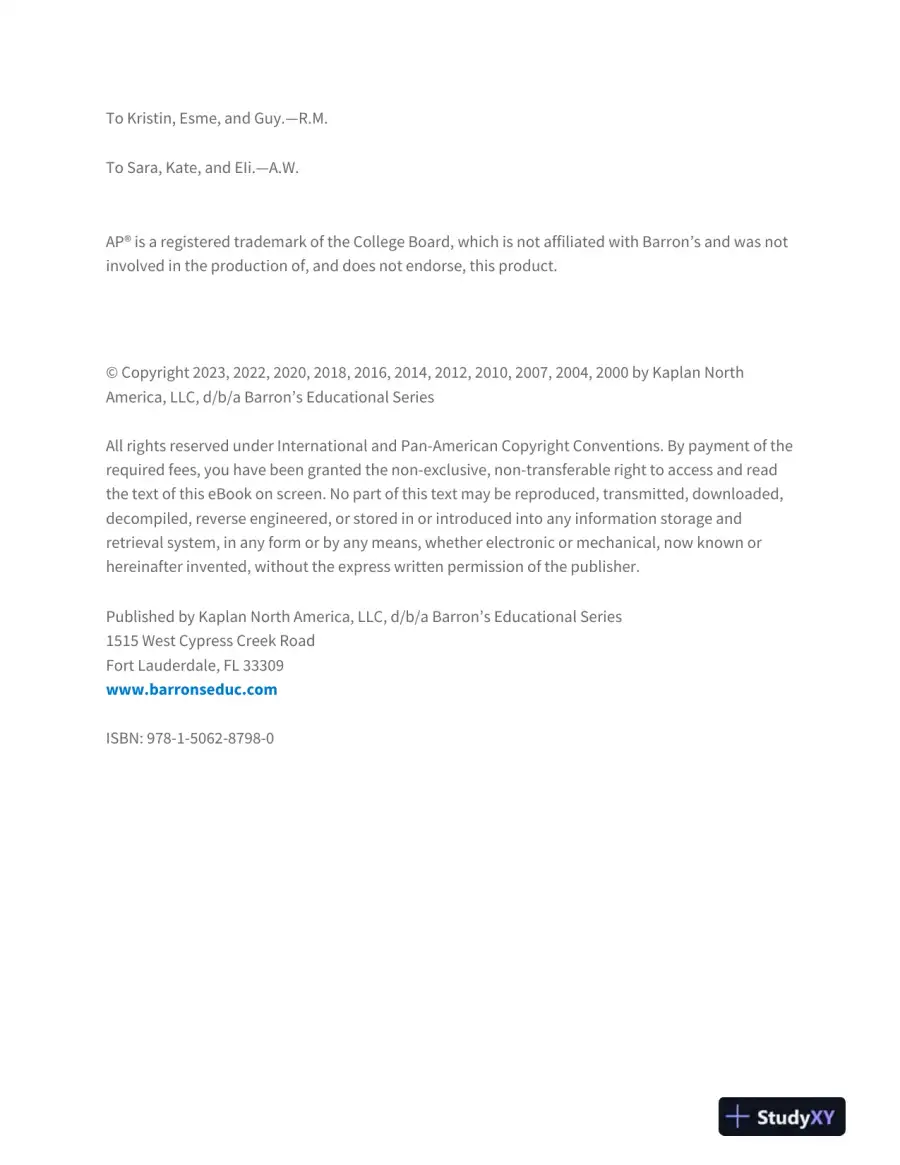 AP Psychology Premium 2024 (2024), page 4