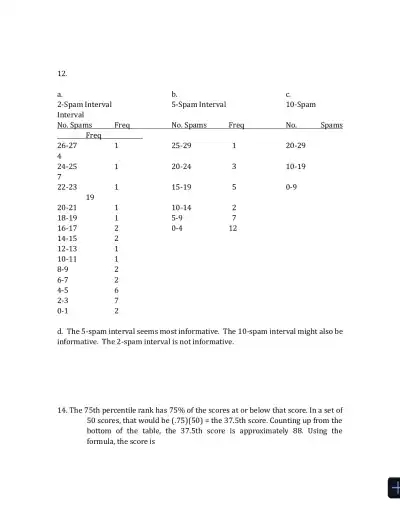 Statistics Alive!, Student, Study Guide Edition Solution Manual - Page 10 preview image
