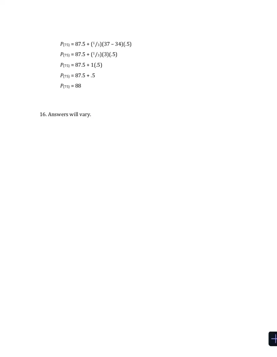 Statistics Alive!, Student, Study Guide Edition Solution Manual, page 11